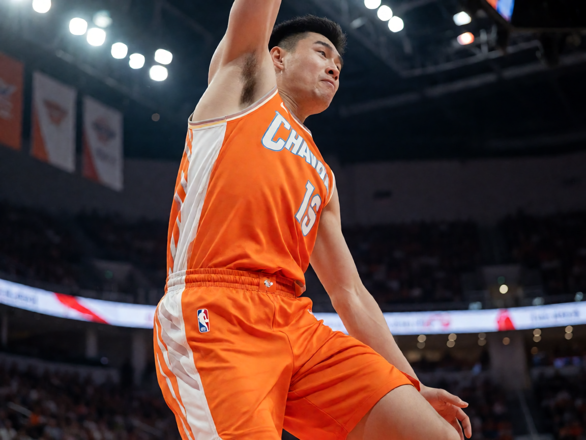 NBA篮球比赛球员扣篮